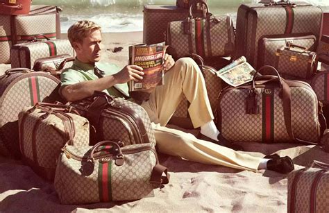 gucci ad ryan gosling|gucci valigeria campaign.